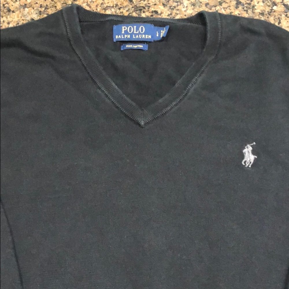 Perfect Polo V Neck Sweater